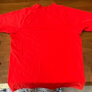 Boys Short Sleeve Crew Neck Swim UPF 50 Rash Guard